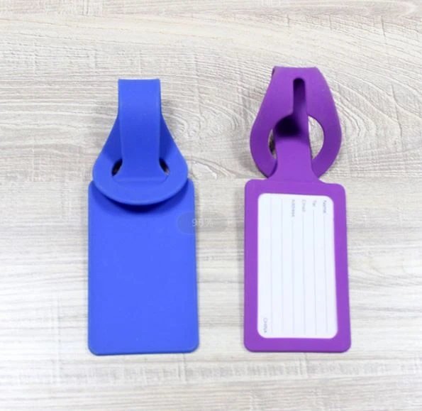 3D Multi-use Travel Silicone ID Card Bag Tag
