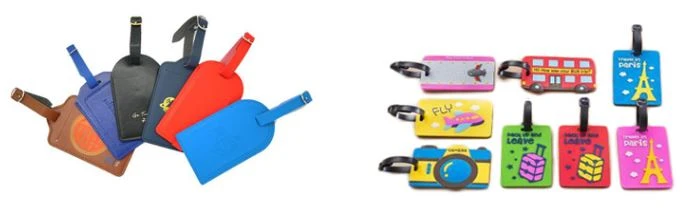 travel luggage tag PVC