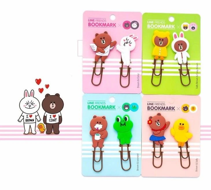 Soft Pvc 2d Bookmark
