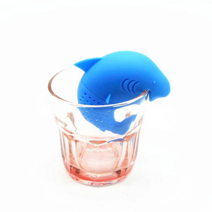 Shark Silicone Tea Strainer
