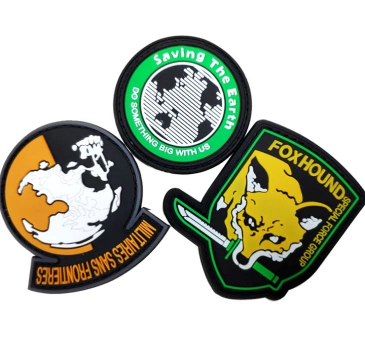 Personalizirana gumijasta oblačila Morale Soft 3D PVC obliž