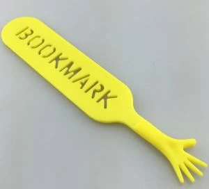 Zabavni 3D mehki PVC mi pomagajo med zaznamki