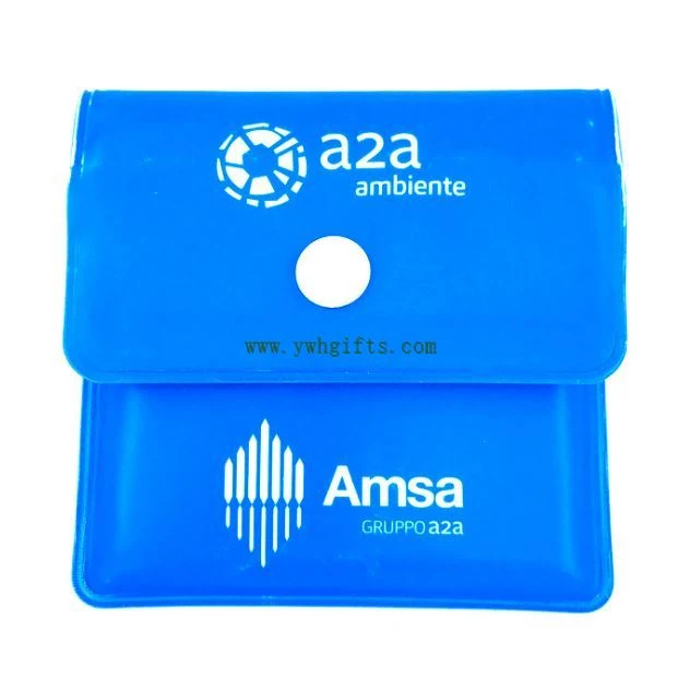 Clean Eco-friendly PVC Portable Pocket Ashtray Pvc Aluminum Foil Ashtray