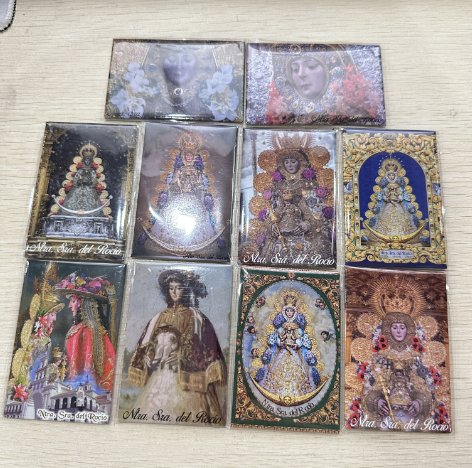 Souvenir 3d Tin Copper Printed Magnetic Refrigerator